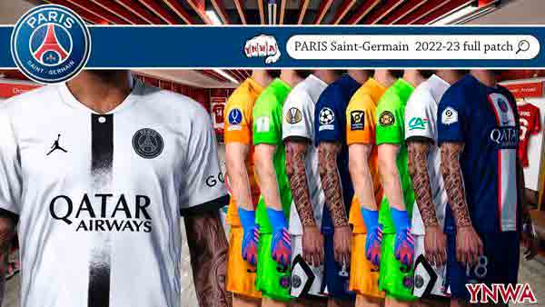 PES 2021 PSG Kits Season 2022-23