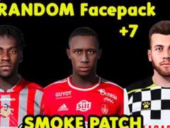 PES 2021 Random Facepack for Smoke 21.4.5