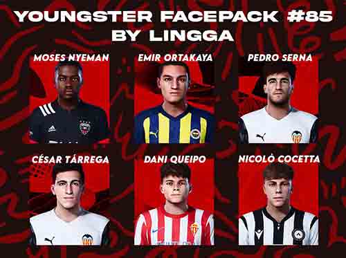 PES 2021 Youngster Facepack v85