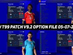PES 2017 t99 Patch v9.2 OF #05.07.22
