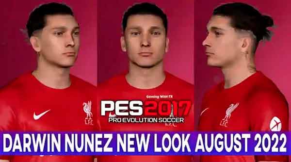 PES 2017 Darwin Núñez New Look 2022