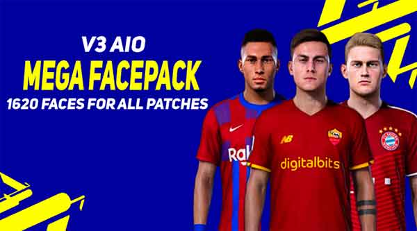 PES 2017 Mega Facepack v3 (AIO)