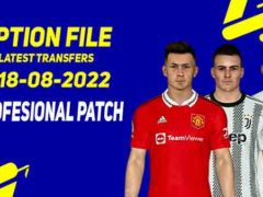 PES 2017 PES Professionals Patch OF #18.08.22