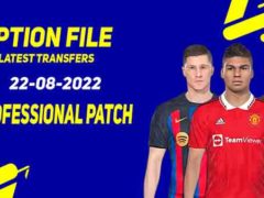 PES 2017 PES Professionals Patch OF #22.08.22