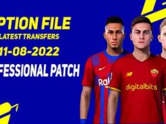 PES 2017 Professionals Patch OF #13.08.22