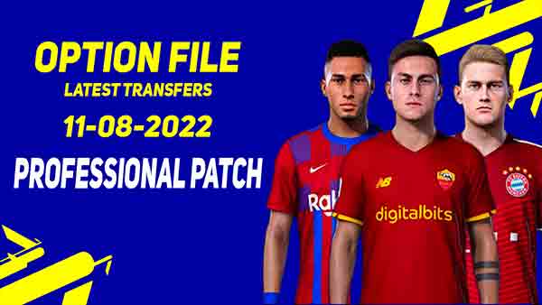 PES 2017 Professionals Patch OF #13.08.22
