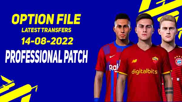 PES 2017 Professionals Patch OF #14.08.22