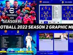 PES 2017 eFootball 2022 Graphic Menu (Season 2)