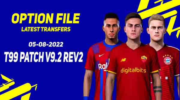 PES 2017 t99 Patch v9.2 OF #08.08.22