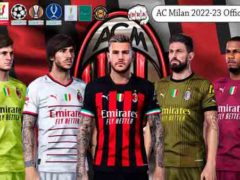 PES 2021 A.C. Milan Official Kit 2022/23