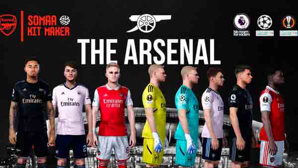 PES 2021 Arsenal F.C. Official Kit 2022/23 v3