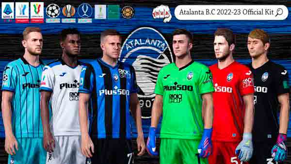 PES 2021 Atalanta B.C. Official kit 2022/23