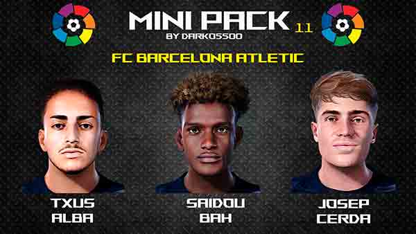 PES 2021 Barcelona B Facepack