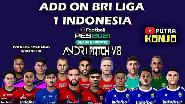 PES 2021 Bri Liga 1 for Andri Patch v8.0