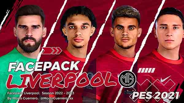 PES 2021 Facepack Liverpool 2023