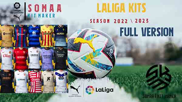 PES 2021 LA LIGA Santader Kits 2022/23