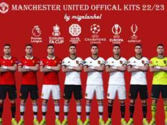 PES 2021 Manchester United FC 22/23 Kitpack Update
