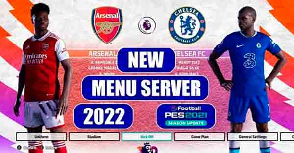 PES 2021 Menu Server New Style