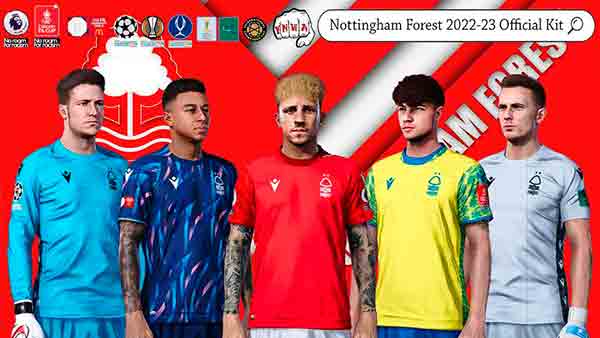 PES 2021 Nottingham Forest FC Official Kit 2022/23