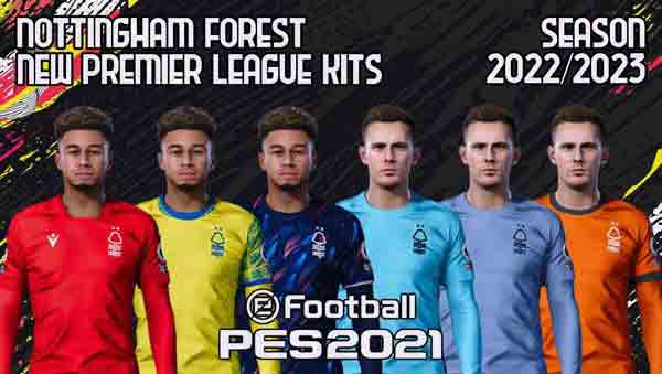 PES 2021 Nottingham Forest Kits Season 2022/23
