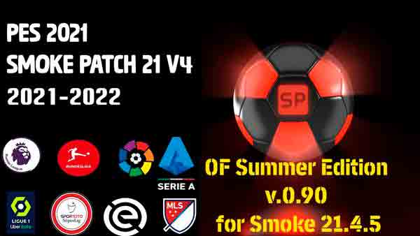 PES 2021 OF Summer Edition v.0.90a for SMK v21.4.5, patch