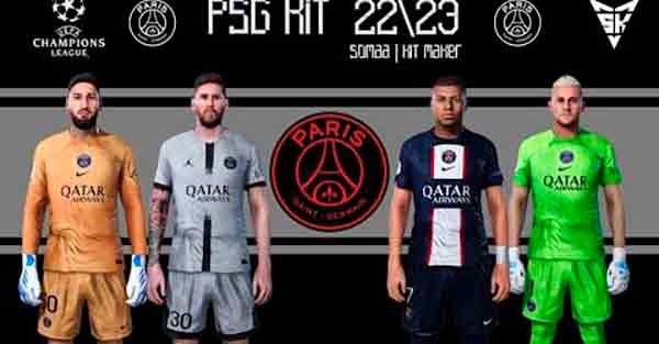 PES 2021 PSG Kits Season 2022-23