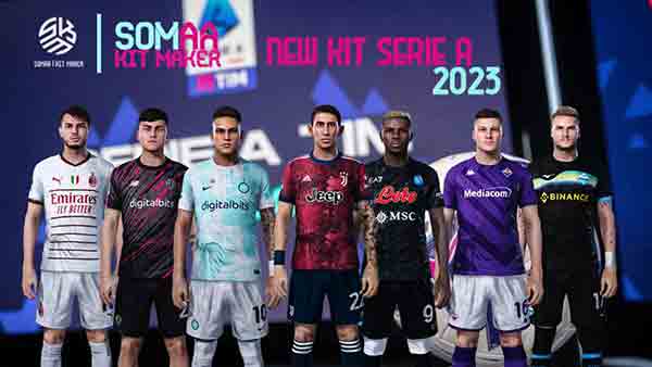 PES 2021 SERIE A Kits Season 2022/23