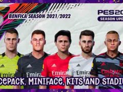 PES 2021 SL Benfica Facepack 2022