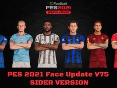 PES 2021 Update Faces v75