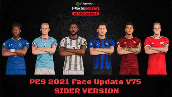 PES 2021 Update Faces v75