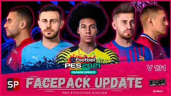 PES 2021 Update Facepack v131