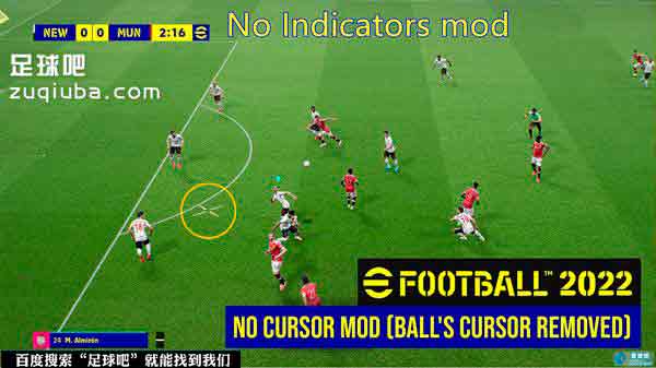 eFootball 2023 No Indicators mod v2.0.0