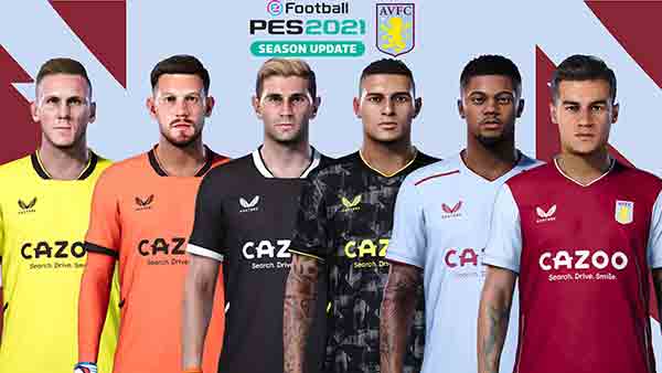 PES 2021 Aston Villa Kits 2023 (PC/PS4/PS5)