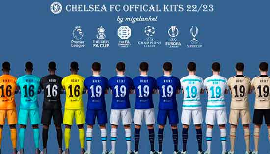 PES 2021 Chelsea FC 22/23 Kitpack Update
