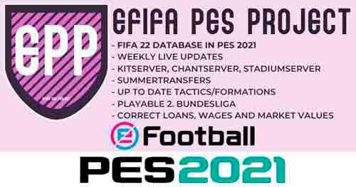 PES 2021 EPP Live Update #14.09.22