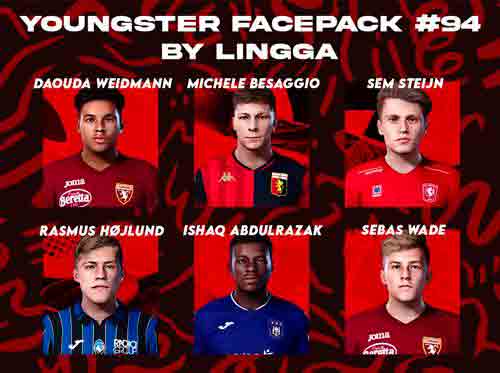 PES 2021 Youngster v94 Facepack