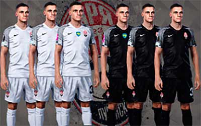PES 2021 Zorya Luhansk Kit 2022/23