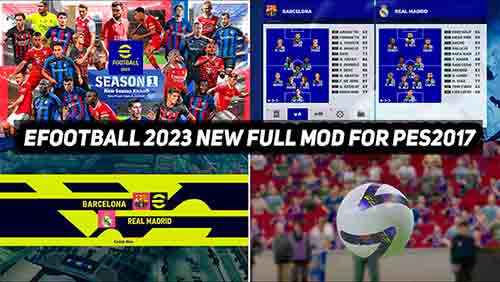 eFootball 2023 Full Mod For PES 2017