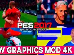 PES 2017 Graphic Mod 4K AIO