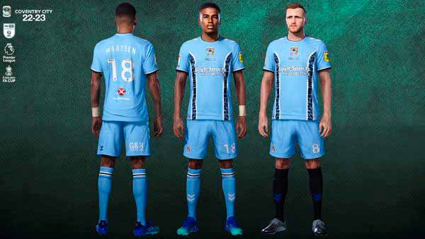 PES 2021 Coventry City Official kit 2022/23