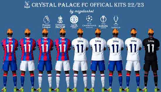 PES 2021 Crystal Palace FC 22/23 Kitpack
