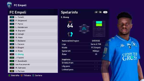 PES 2021 Face Emmanuel Ekong