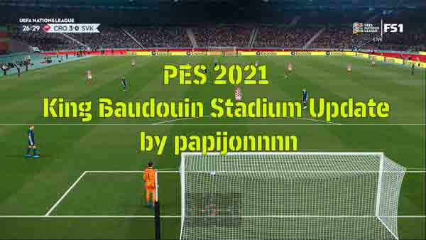 PES 2021 King Baudouin Stadium Update
