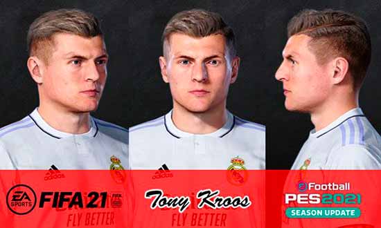 PES 2021 Kroos Face & Tattoo From FIFA 21