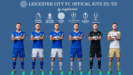 PES 2021 Leicester City FC 22/23 Kitpack