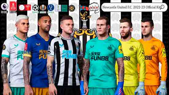 PES 2021 Newcastle United Official Kit 2022/23