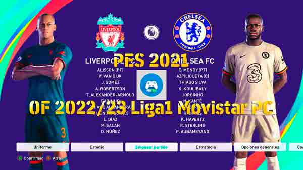 PES 2021 OF 2022/23 Liga1 Movistar PC