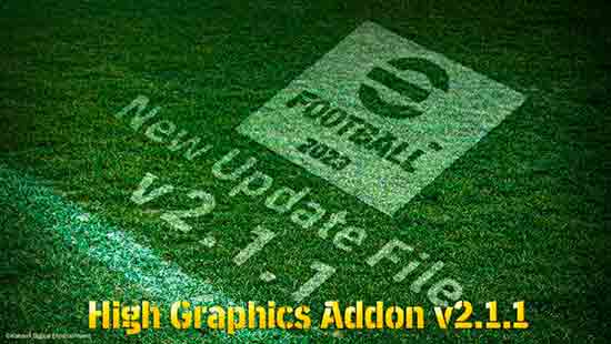 eFootball 2023 High Graphics Addon v2.1.1