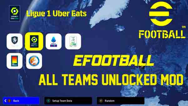 eFootball 2023 Teams Unlocker 2.1.1