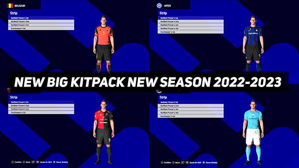 PES 2017 Big Kitpack New Season 2022-2023